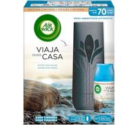 Air Wick Freshmatic 1 Aparato y 1 Recambio de Ambientador Spray Automático, Esencia con Aroma a Oasis Turquesa, El embaleje puede variar