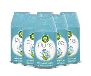 Air Wick Freshmatic Max Pure - Recambio para Air Wick Freshmatic Max - Fragancia Primavera - 6 recambios de 250 ml