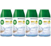 Air Wick Freshmatic Max - Recambio automático en aerosol (4 unidades, 250 ml), color lino fresco