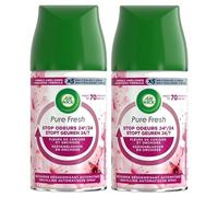 Air Wick Freshmatic Pure Fresh - Recambio para flores de cerezo y orquídea, 2 unidades (2 x 250 ml)