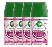 Air Wick Freshmatic Pure Fresh - Recambio para flores de cerezo y orquídea, 4 unidades (4 x 250 ml)