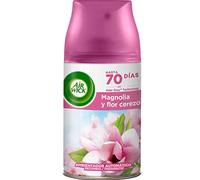 Air Wick Freshmatic Recambio de Ambientador Spray Automático, Esencia para Casa con Aroma a Magnolia y Flor de Cerezo - 1 Unidad