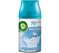 Air Wick Freshmatic Recambio de Ambientador Spray Automático, Esencia para Casa con Aroma a Ropa Limpia Flor