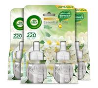 Air Wick Freshmatic - Recambios de ambientador spray automático, Esencia para casa con aroma a White Bouquet, Blanco, 1 Unidad (Paquete de 6)