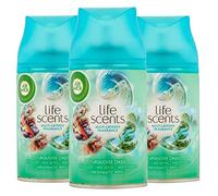 Air Wick Freshmatic Recambios Fragancia Oasis Turquesa - Ambientadores de hogar - Recambio automatico - Casa ola a flor - pack de 3 x 250 ml