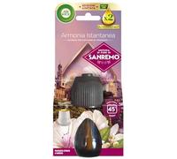 Air Wick - Recambios para difusor de fragancias, 1 recarga para ambientador con fragancia de sinfonía de flores de San Remo con aceites esenciales