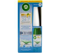 Air Wick Spray Automático De Fragancia Algodón Y Lila Blanco 1 X Juego De Inicio
