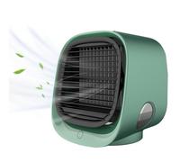 Aira Breeze Air Cooler, Portable Fan Humidifier & Scent Dispenser, Airabreeze Portable Air Conditioner,USB Operated, Instant Cooling with Water Mist, 4 Speed Settings (Green)
