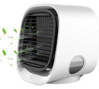 Aira Breeze Aire Acondicionado, Ventilador Enfriador De Aire Aira Breeze Con Agua, Unidad De Aire Acondicionado Pequeña Para Dormitorio, Hogar, Oficina y Escritorio.