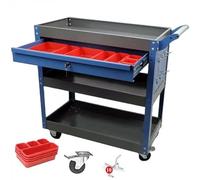 AIRAJ Carrito de Herramientas con 8 Cajas Organizador,Cajones con Cerradura,Carro Rodante con Una Carga Máxima de 200 KG,2 Ruedas Universales,Carro de Herramientas Multifuncional con Apto para Taller