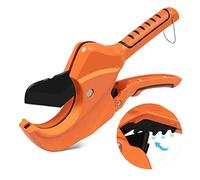 AIRAJ cortador de tubo de trinquete para cortar PVC, PEX, manguera de goma PPR y tubería de fontanería de hasta 2-1/2 pulgadas. Cortador de tuberías ideal para trabajos domésticos y fontaneros