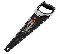 AIRAJ Serrucho universal 450mm - Serrucho de costilla para cortar madera y carpintería, 11 dientes/pulgada-Material dual-Revestimiento antidesgaste antiadherente,Corte dentado de precisión