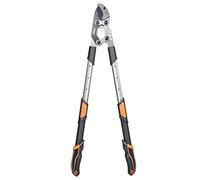 AIRAJ Tijeras de podar pesadas, 68-88 cm telescópicas, hoja afilada, corte rápido, poda sin esfuerzo ramas (55 mm máx), para ramas frescas y marchitas