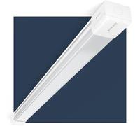 Airand Fluorescente led 120 cm luz fria 5000K, Tubo led garage 36W 3600LM, Regleta lamparas IP66 impermeable, Barra led taller Ángulo del haz de 180°, lámpara de techo para garaje cocina baño oficina