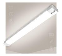 Airand Luz húmeda Led 36W 3600LM 120CM Lámparas de taller enlazables IP66 Tubos LED impermeables Luz de baño Sótano Taller Garaje Oficina Almacén Sala de pasatiempos Cuarto húmedo, Blanco neutro