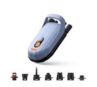 AIRBANK Bomba de Aire eléctrica Sup Whale Shark Pro, inflar y desinflar 20 PSI, Bomba de Aire Recargable con para Kayaks, Botes inflables, Tiendas de campaña, alas de dragón