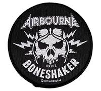 Airbourne Parche de Boneshaker tejido y licencia, Parches Ropa