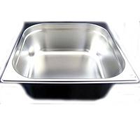airbrush-city GN 2/3 Gastronorm - Depósito gastronorm (acero inoxidable, 9,5 L, 150 mm)