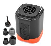 Airburst Pro - Compact Electric Pump with Vacuum & LED Light, 2-in-1 Portable Pump & Vacuum, Inflate Deflate for Air Mattress, Pool Floats, Vacuum Storage Bags (#B)