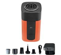 Airburst Pro - Compact Electric Pump with Vacuum & LED Light, 2-in-1 Portable Pump & Vacuum, USB Electric, for Air Loungers, Sleeping Pads,Emptiness Bags & More (B)