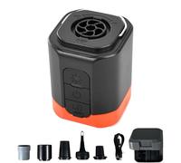 Airburst Pro - Compact Electric Pump with Vacuum & LED Light, 2-in-1 Portable Pump & Vacuum, USB Electric, for Air Loungers, Sleeping Pads,Emptiness Bags & More (C)
