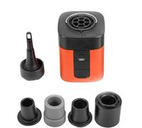 Airburst Pro - Compact Electric Pump with Vacuum & LED Light, Kydschoice 2-in-1 Portable Pump & Vacuum with LED Light,for Air Loungers, Sleeping Pads, Vacuum Bags & More (Black)