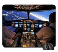 Airbus A320 Cockpit Mouse Pad, Mousepad (10.2 x8.3 x 0.12 inches)