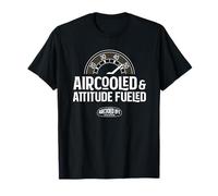 Aircooled & Attitude Fueled - Cultura de Coches clásicos Camiseta