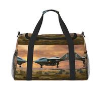 Aircraft Fighter Jets - Bolsa de viaje grande, plegable, impermeable, para la noche, playa, natación, piscina, deportes, gimnasio