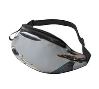Aircraft Fighter Jets Print Pack - Riñonera ligera y ajustable unisex para viajes y correr