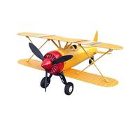 Aircraft Spinner Statue - Active Rotation Cutter, 11.02 Inches Large Iron Plane with Double Bearing, Weatherproof Steel Alloy, Rust Resistant Finish, Rustic Farmhouse Ornament for Backyard Landscape