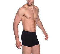 AIRCUTE Ropa interior absorbente lavable para incontinencia urinaria para hombres, calzoncillos tipo bóxer regulares para fugas moderadas de vejiga, 60 ml, Negro -, Large