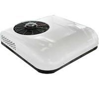 Aire Acondicionado 12V/24V para Caravana, Camion, Camper, Autocaravana, Techo RV, Aire de Estacionamiento Eléctrico Rojo