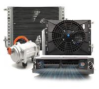 Aire acondicionado, Aire acondicionado eléctrico for automóvil, 12v Calor y frío Automotriz Camión Camper Van Compresor Underdash 24v(Heat and Cool 12V)
