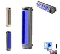 Aire Acondicionado Brizaac, Brizac, Enfriador de Aire Brizaac, Aire Acondicionado Ajustable con 3 velocidades, Aire Acondicionado portátil, Ventilador silencioso, for Dormitorio y Oficina.(Blue)