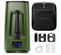 Aire Acondicionado Camping 4 En 1, Climatizador Portatil, Tres Velocidades Ajustables, Enfriamiento Rápido De 5200/6000 Btu, 4 Modos De Funcionamiento, Deshumidificación Sin Drenaje,IOG-1-Green