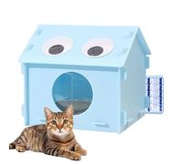 Aire Acondicionado Casa para Gatos, Cueva de Gato con Aire Acondicionado Con Ventilación, Cama para Cachorros Ventilada Nido De Dormir Para Interior Y Exterior Balcón Dormitorio Sal