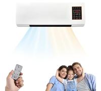 Aire Acondicionado Climafy 2025 Upgrade, portátil con Control Remoto, 12000 BTU, diseño cerámico PTC, enfriamiento y Calentamiento rápidos, Temperatura Constante Inteligente