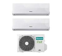 Aire acondicionado climatizador Inverter Hisense New Comfort Dual Split 9000+9000 9+9 BTU 2AMW42U4RRA R-32 A++