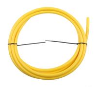 Aire acondicionado Cobre Pipe Bender PE Plastic Bending Kit Tool Strip 4 Metros (Amarillo)