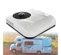 Aire acondicionado DC RV, unidad de refrigeración de techo de camión de 12 V/24 V para caravanas, barcos y remolques automotrices, refrigeración eficiente para viajes y camping