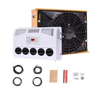 Aire Acondicionado De 12 V Para Caravanas, 8000 Btu, Aire Acondicionado Split De Techo Para Cabina De CamióN Con Control Remoto, Apto Para Caravanas(Yellow)