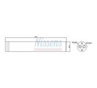 NISSENS Trockner, Klimaanlage 95438