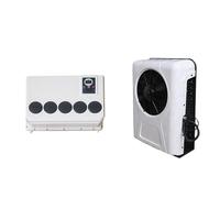 Aire Acondicionado De Estacionamiento Dividido 12v24v For Camión, Excavadora, Refrigeración Big Van RV RefrigeracióN Potente(Split Air Conditioner 24v)