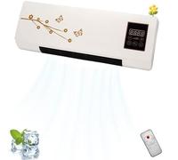 Aire acondicionado de pared Climafy Pro, unidad portátil de refrigeración y calefacción de 12000 BTU, funcionamiento ultrasilencioso de 25 dB, tecnología inverter ecológica, no requiere instalación