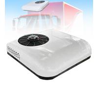 Aire acondicionado de techo para RV, 12 V/24 V, aire acondicionado de estacionamiento para minivans, cámper, autobús, camión, autocaravana, excavadora, furgoneta