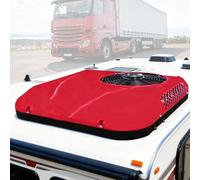 Aire acondicionado de techo para RV 12V/24V, unidad de enfriamiento DC de perfil bajo de 2200W para camión, camper, autocaravana, remolque, barco, caravana - operación ultrasilencio red 12V