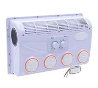 Aire acondicionado eléctrico de 12 V/24 V CC, conjunto evaporador de aire acondicionado de 360°, para techo de caravana, excavadora, autobús,sistemas de refrigeración de vehículos agrícolas. 24V