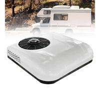 Aire Acondicionado Eléctrico de Techo para Camión RV, 8 Horas de Funcionamiento, Sin Conductos, Silencioso, Solo Refrigeración, 24V