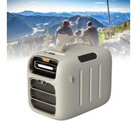 Aire acondicionado exterior de enfriamiento rápido de 5121 BTU, aire acondicionado portátil para tiendas de campaña, refrigeración, AC/DC 24V, 3 velocidades de viento, deshumidificación, temporizado